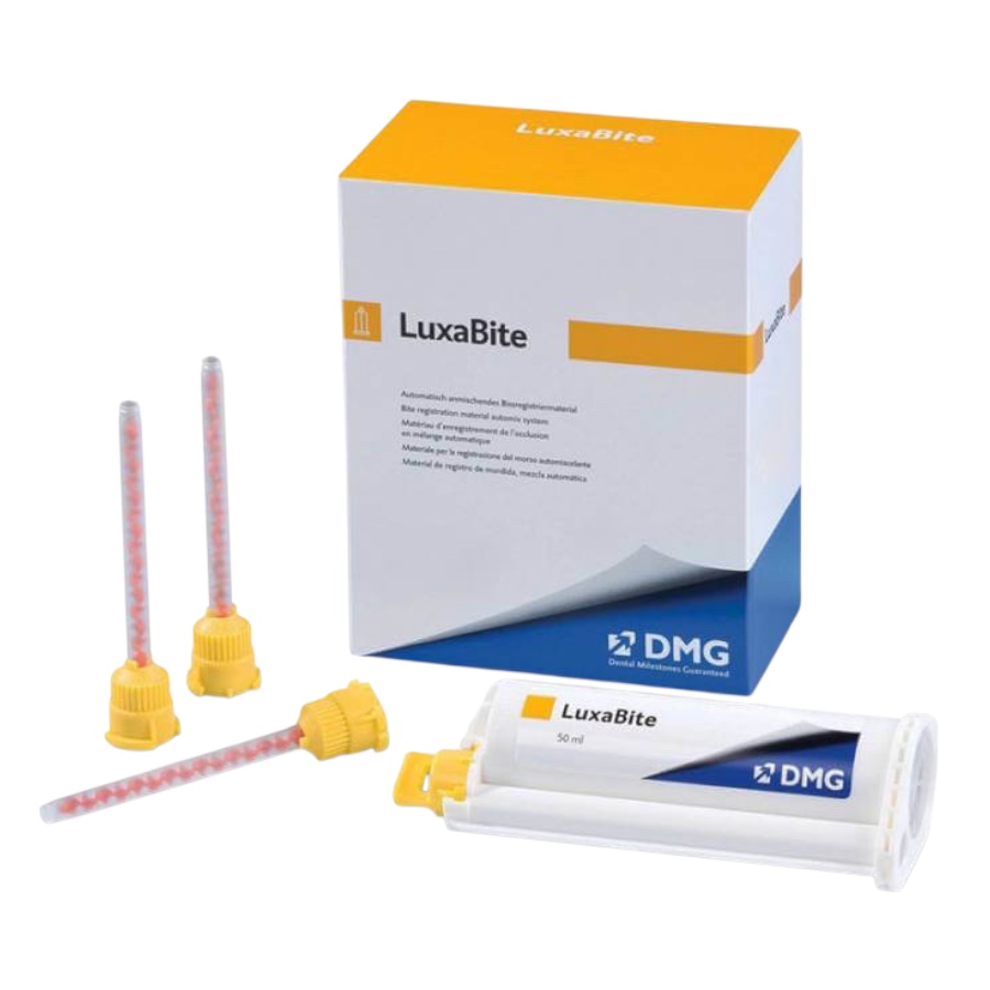 Cao su lấy dấu khớp cắn và cố định implant tỷ lệ 1-10 Luxabite DMG