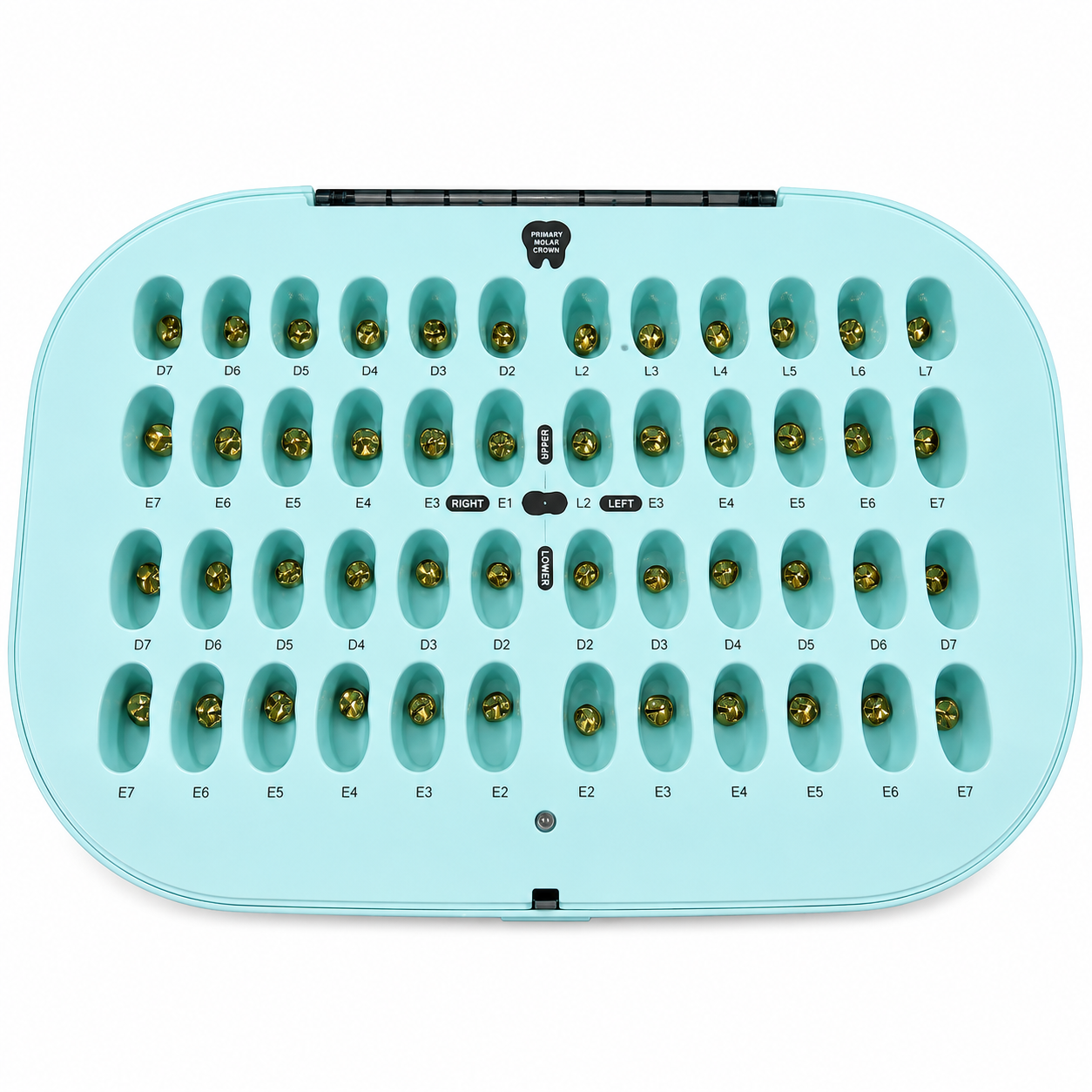 Mão răng sữa trẻ em màu silver DENTAL KIDS CROWN
