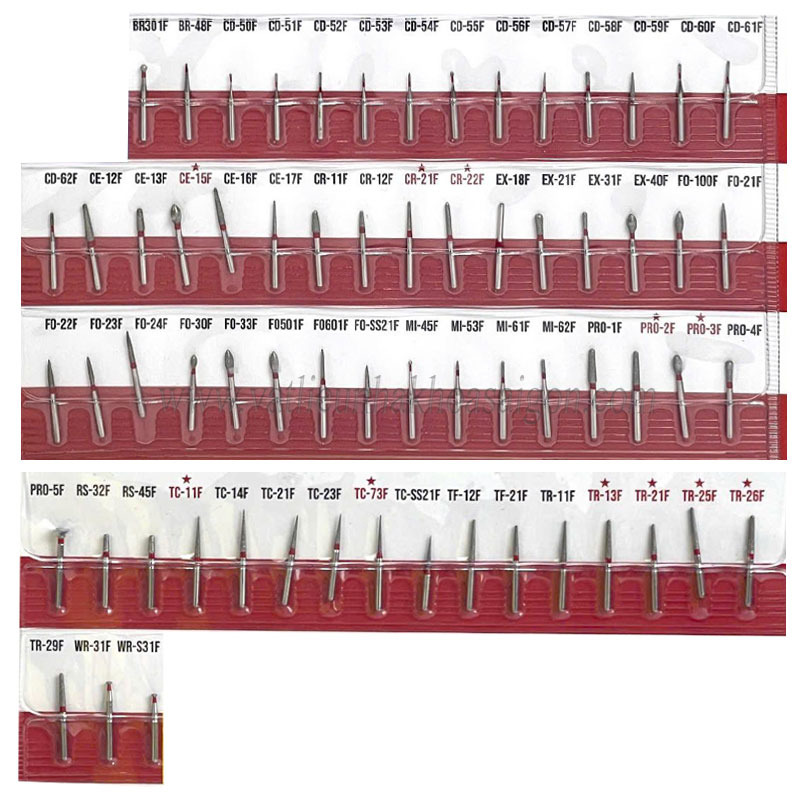 Mũi khoan kim cương Mani chóp nhọn TC | Mani Nhật Bản