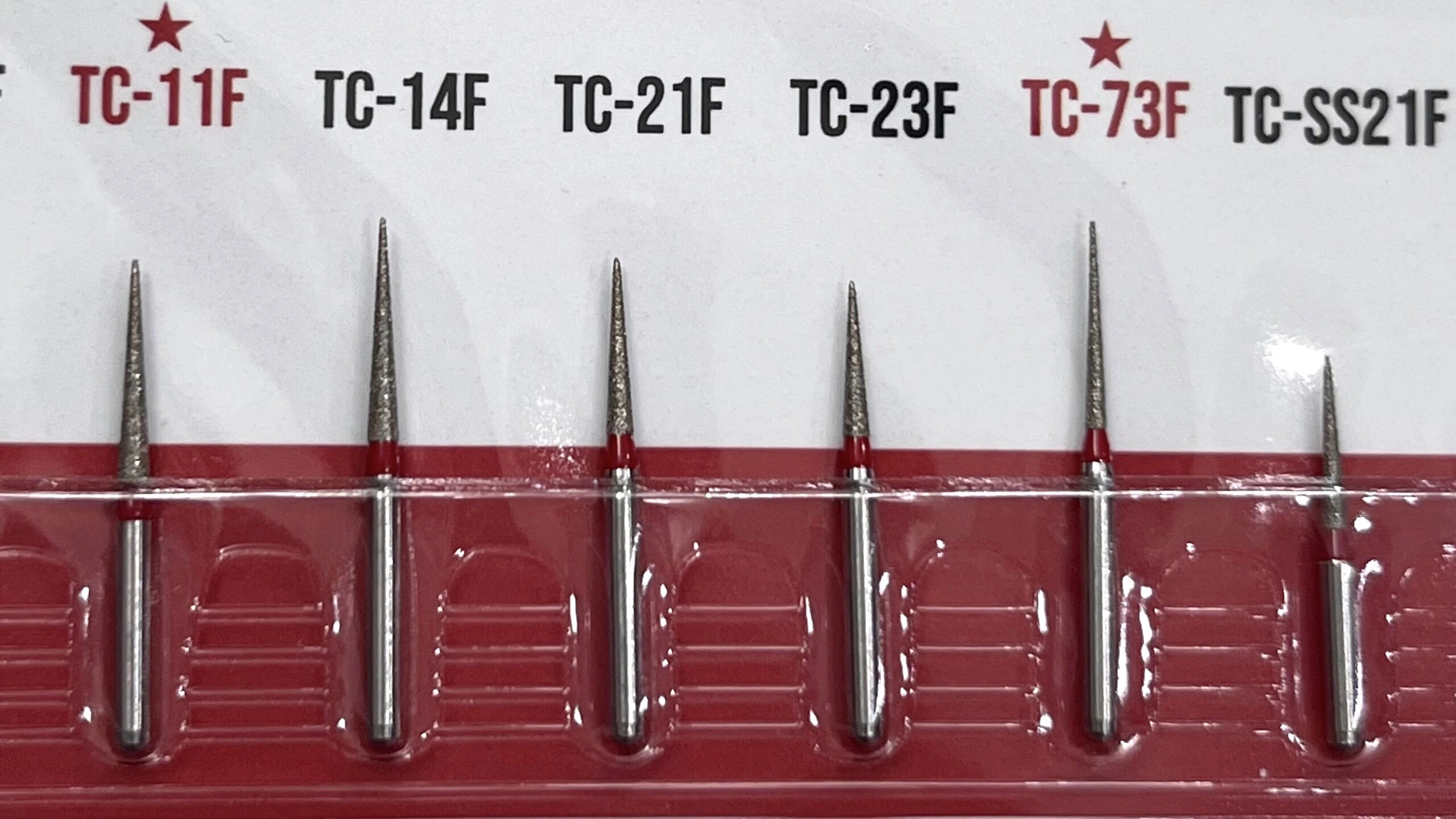 Mũi khoan kim cương Mani chóp nhọn TC | Mani Nhật Bản