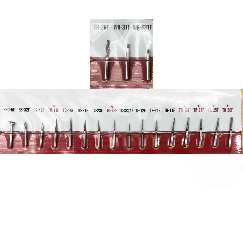 Mũi khoan kim cương Mani có hình trụ thuôn đầu tròn TR | Mani Nhật Bản