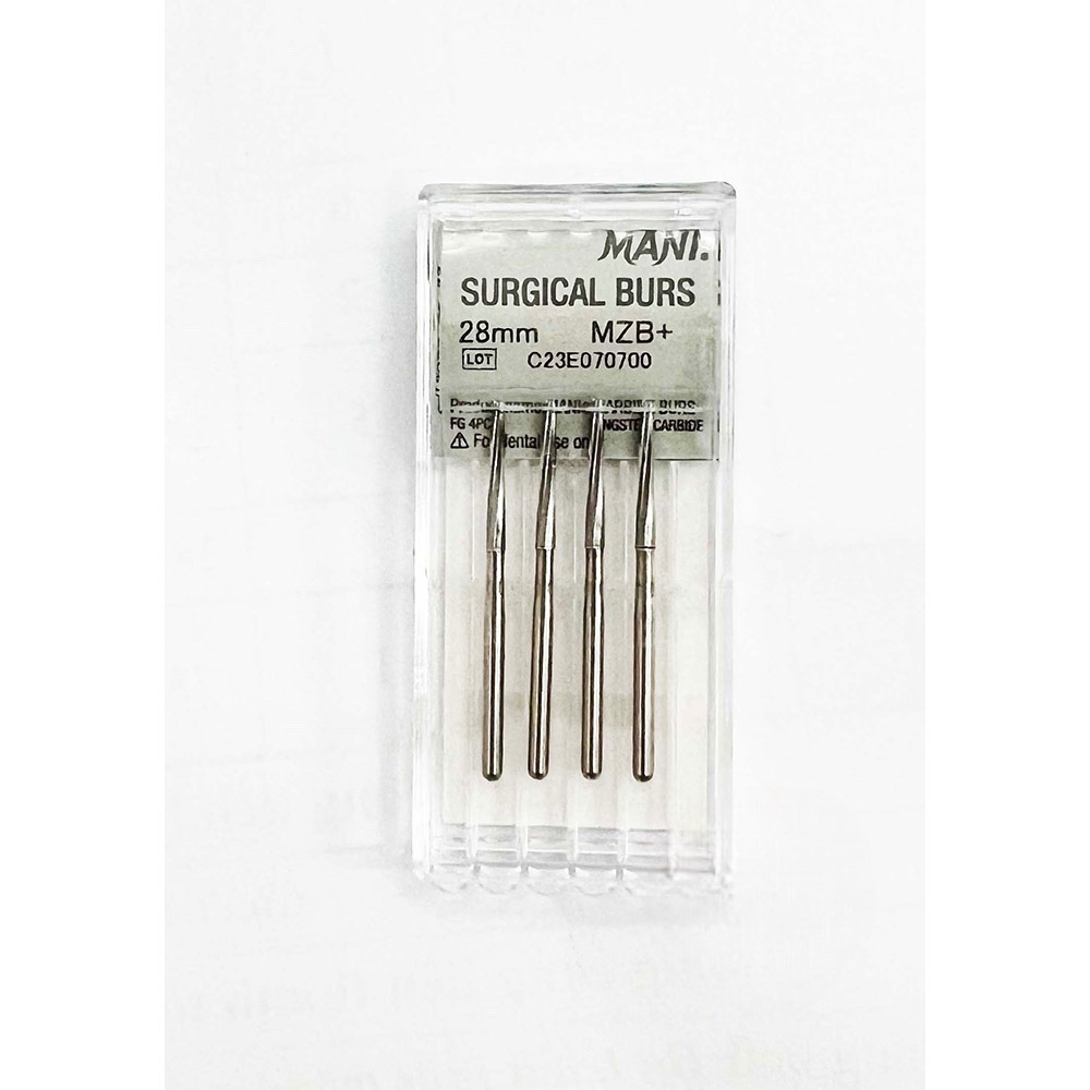 Mũi khoan phẫu thuật Surgical Burs MZB+ | Mani Nhật Bản