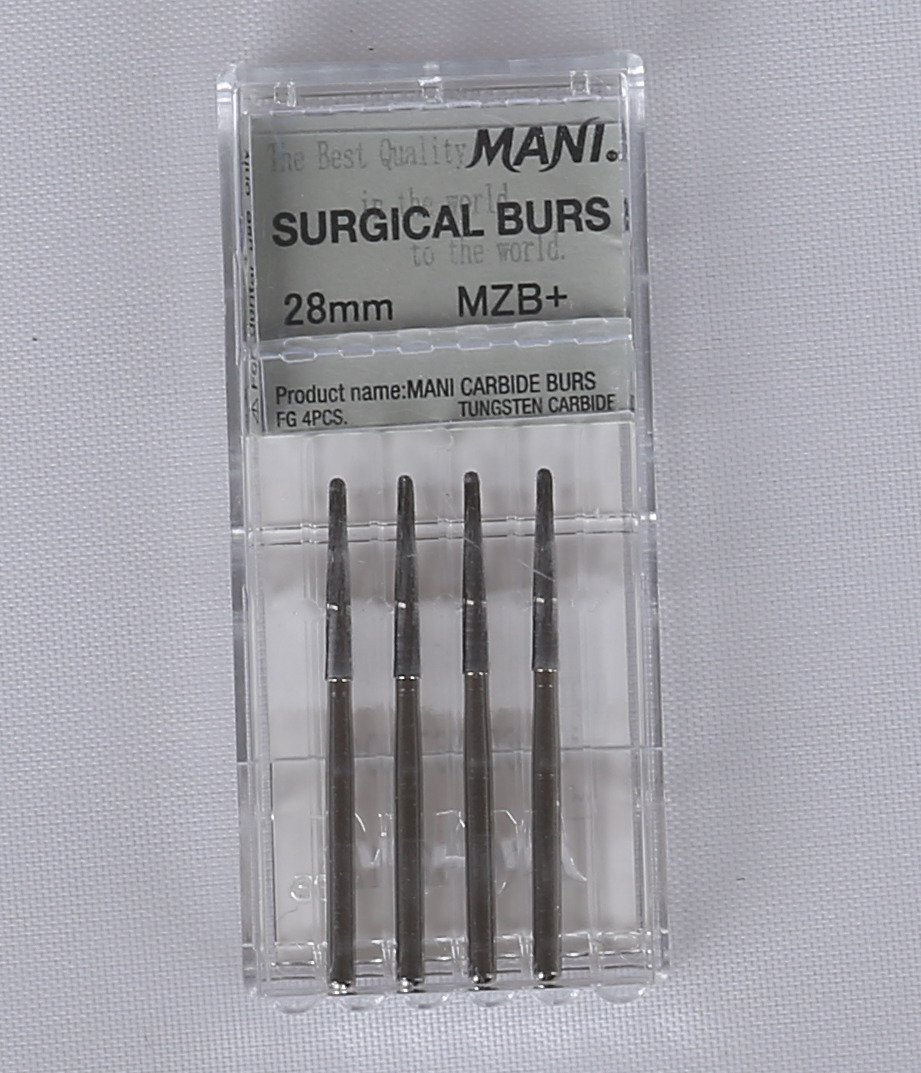 Mũi khoan phẫu thuật Surgical Burs MZB+ | Mani Nhật Bản