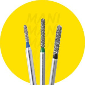 Mũi khoan trụ đầu oval Mani Nhật Bản