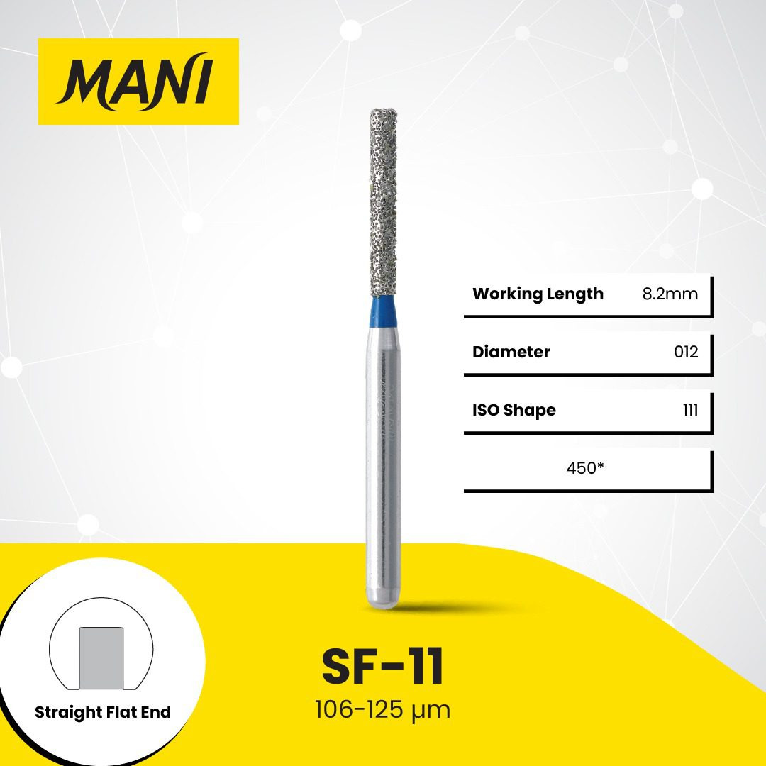 Mũi khoan trụ thuôn đầu bằng Mani Nhật Bản