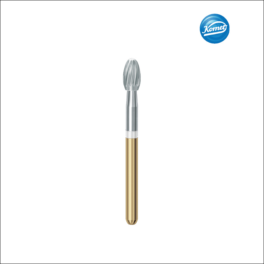 Mũi làm sạch vật liệu thừa sau khi bỏ mắc cài chỉnh nha