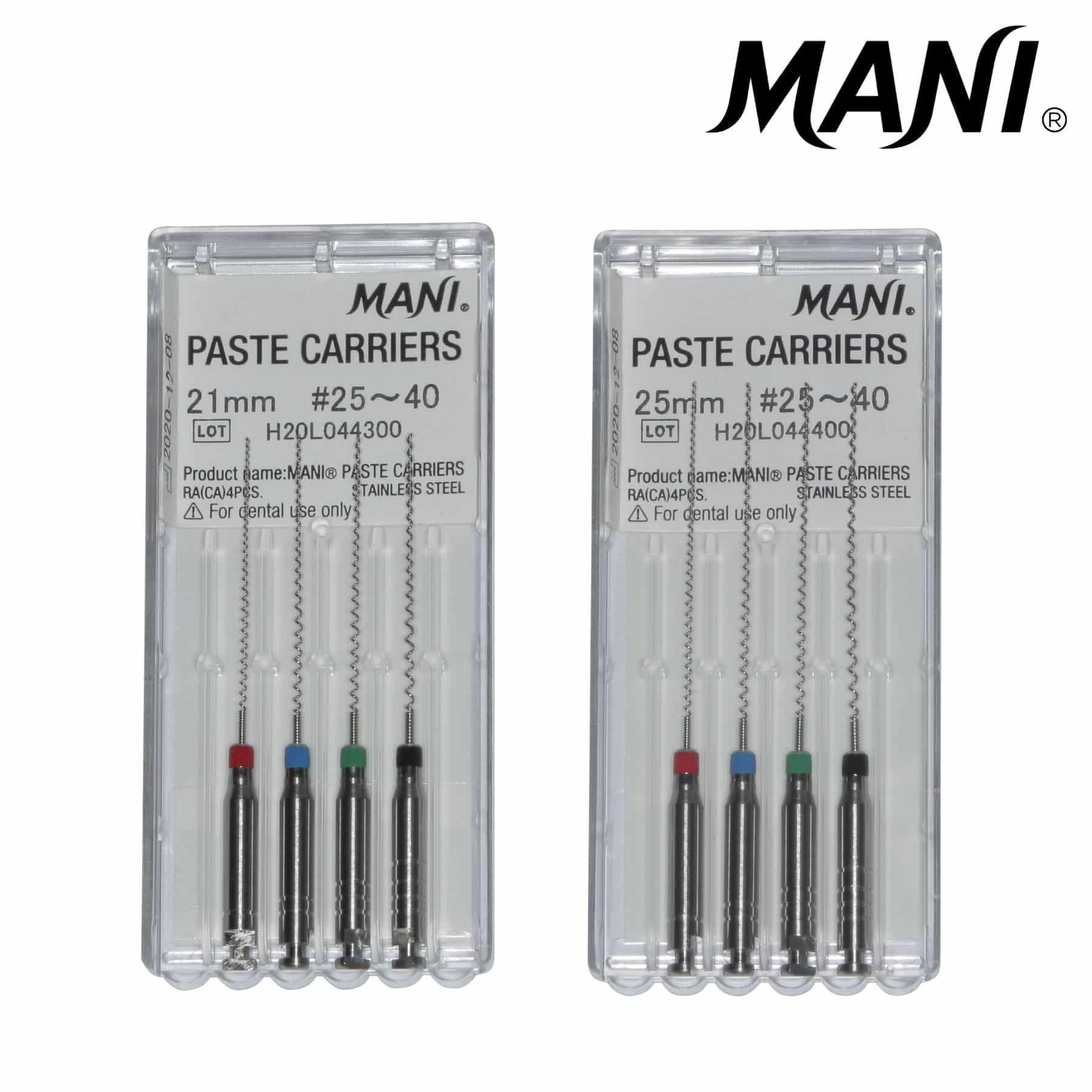 Mũi quay vật liệu nội nha Lentulo Paste Carriers | Mani Nhật Bản
