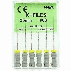Nạo lấy tủy K-Files Hộp 6 cây Mani Nhật Bản