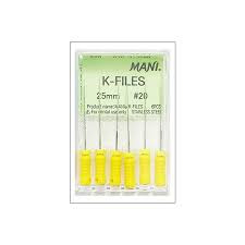 Nạo lấy tủy K-Files Hộp 6 cây Mani Nhật Bản