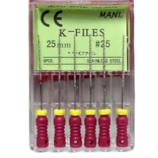 Nạo lấy tủy K-Files Hộp 6 cây Mani Nhật Bản