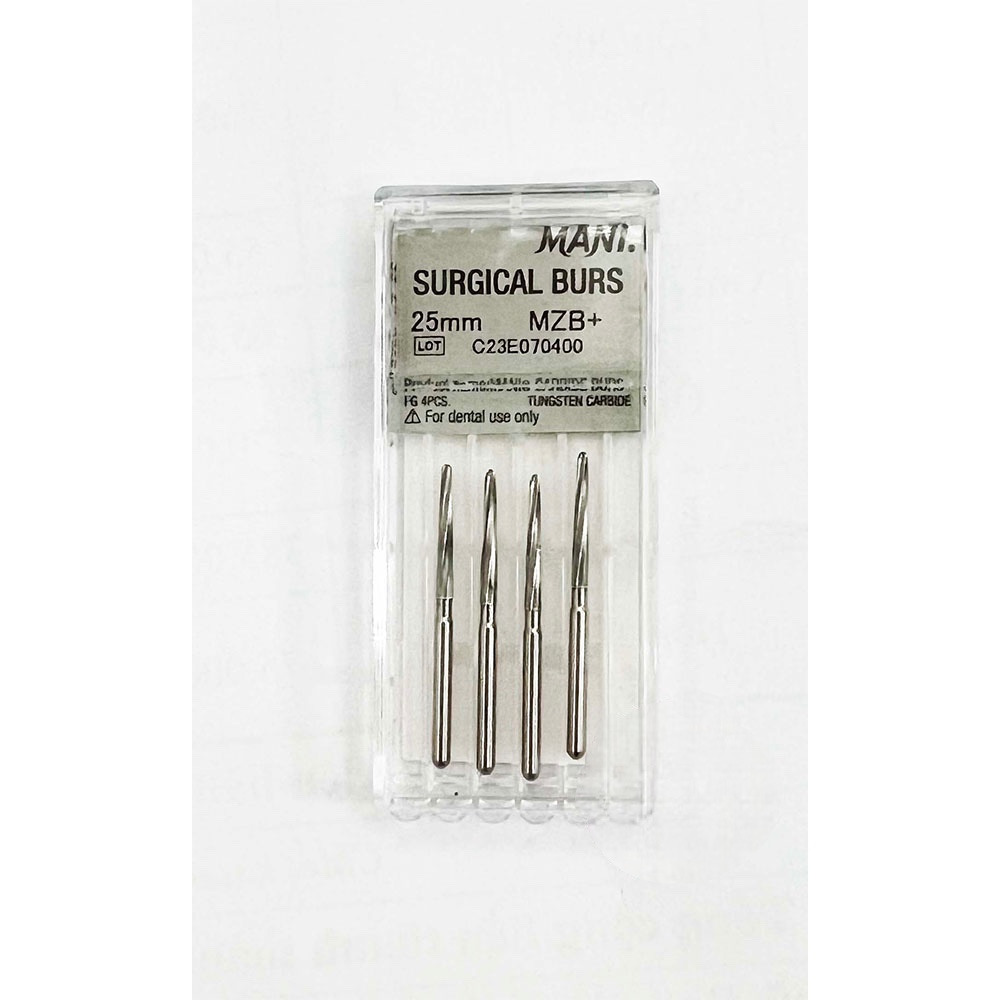 Mũi khoan phẫu thuật Surgical Burs MZB+ | Mani Nhật Bản