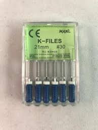 Nạo lấy tủy K-Files Hộp 6 cây Mani Nhật Bản
