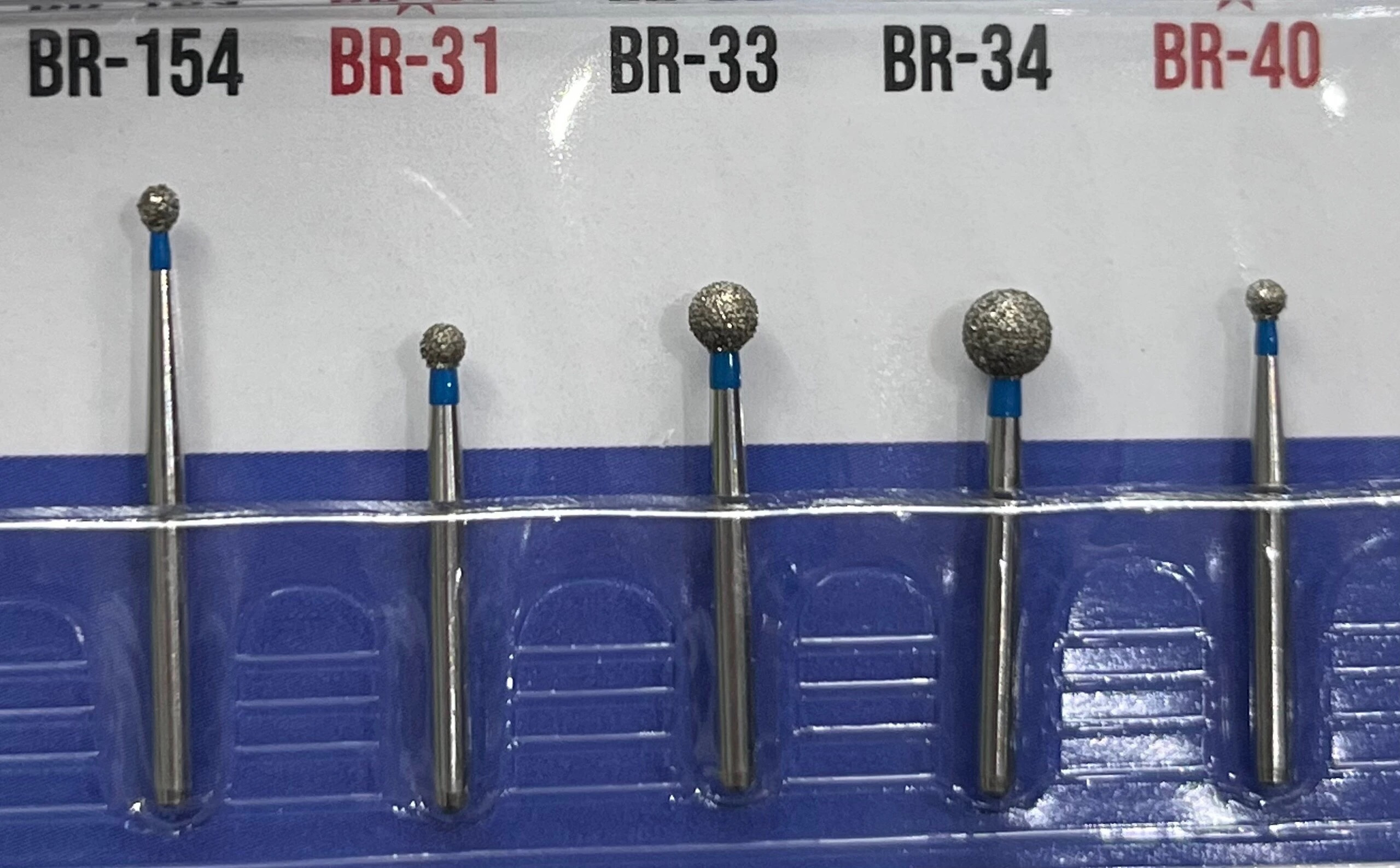Mũi khoan kim cương Mani đầu tròn BR | Mani Nhật Bản