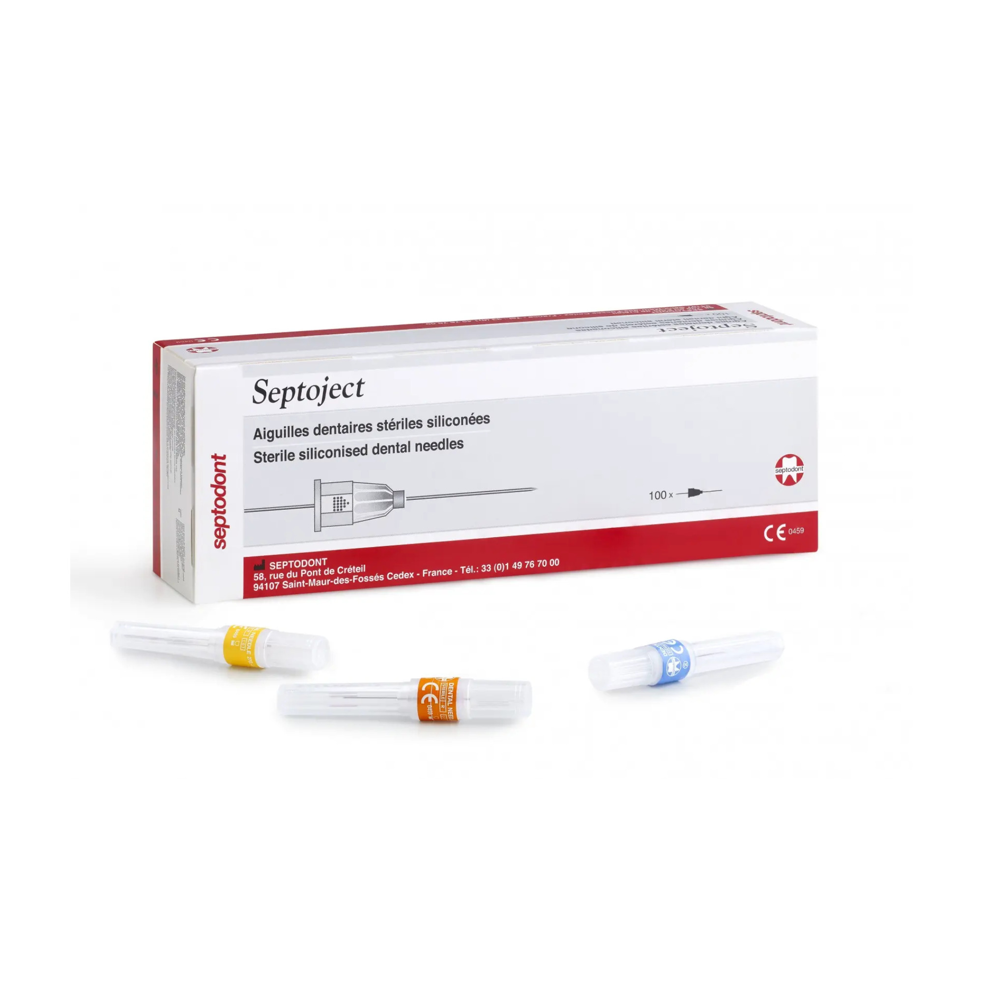Kim tiêm gây tê vô trùng Septoject Septodont