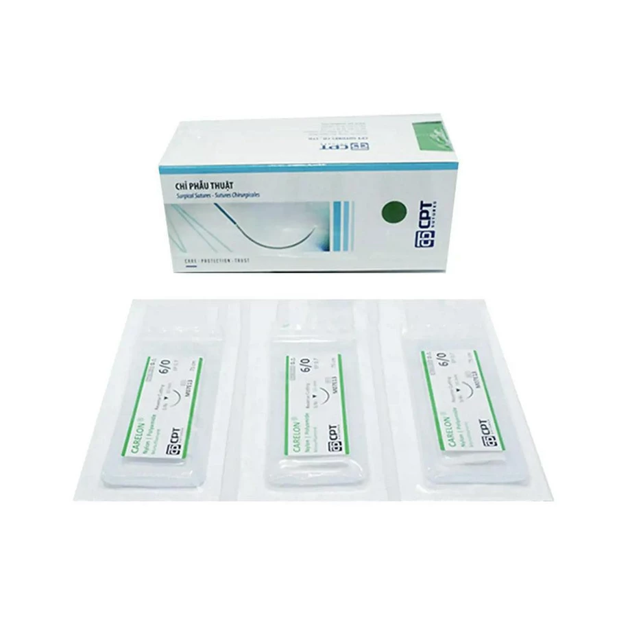 Chỉ phẫu thuật không tiêu Nylon Carelon