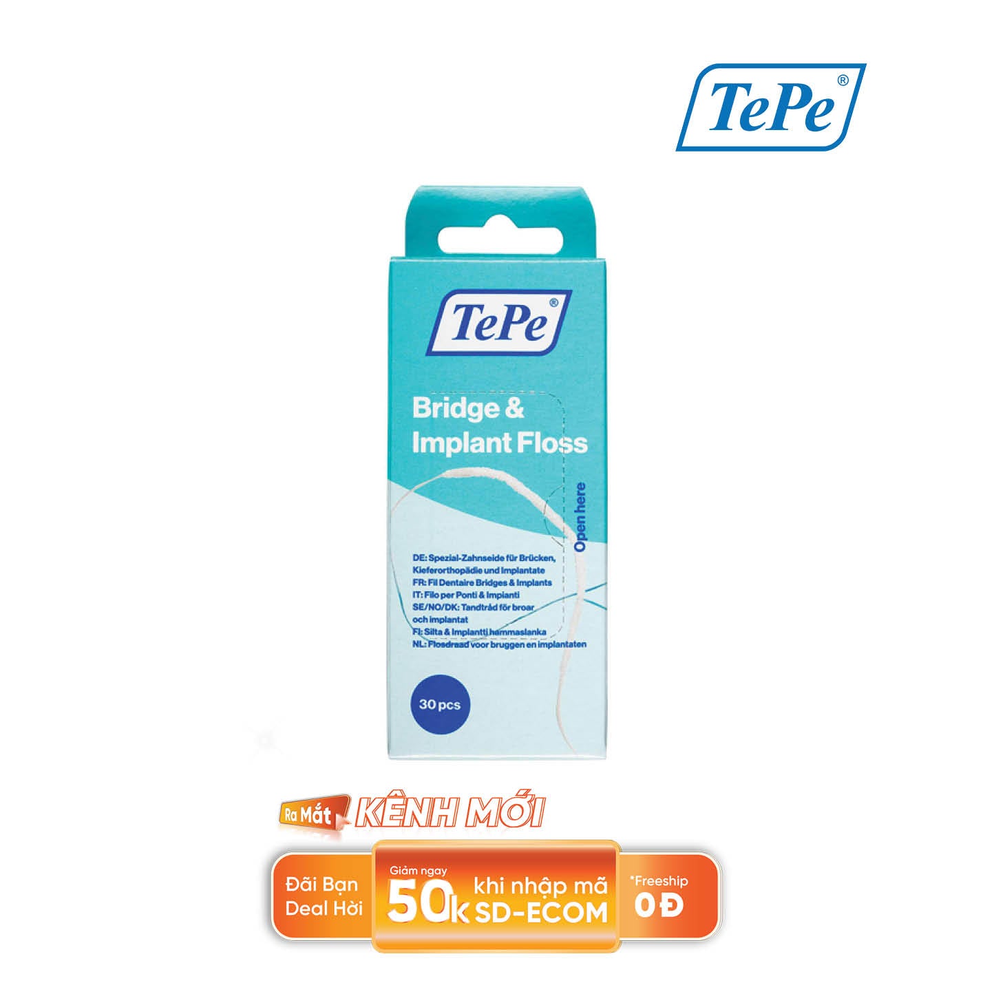 Chỉ nha khoa Bridge & Implant Floss