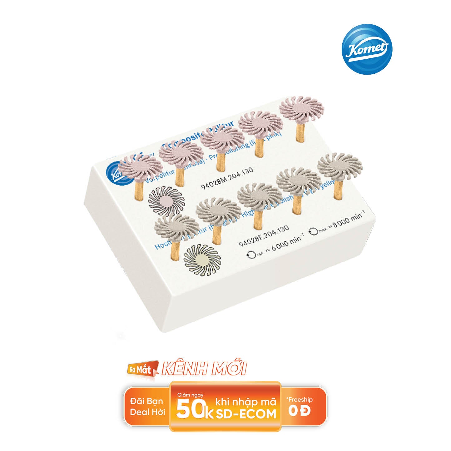 Bộ đánh bóng composite KM_4669