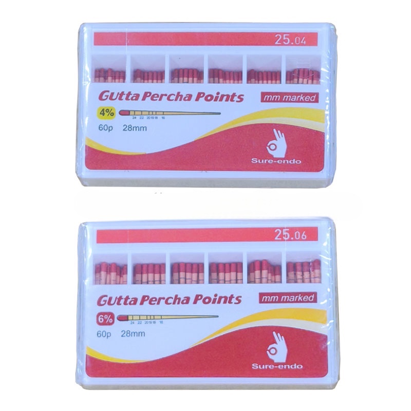 Côn Gutta Percha Points cho trâm máy| Sure Endo Hàn Quốc