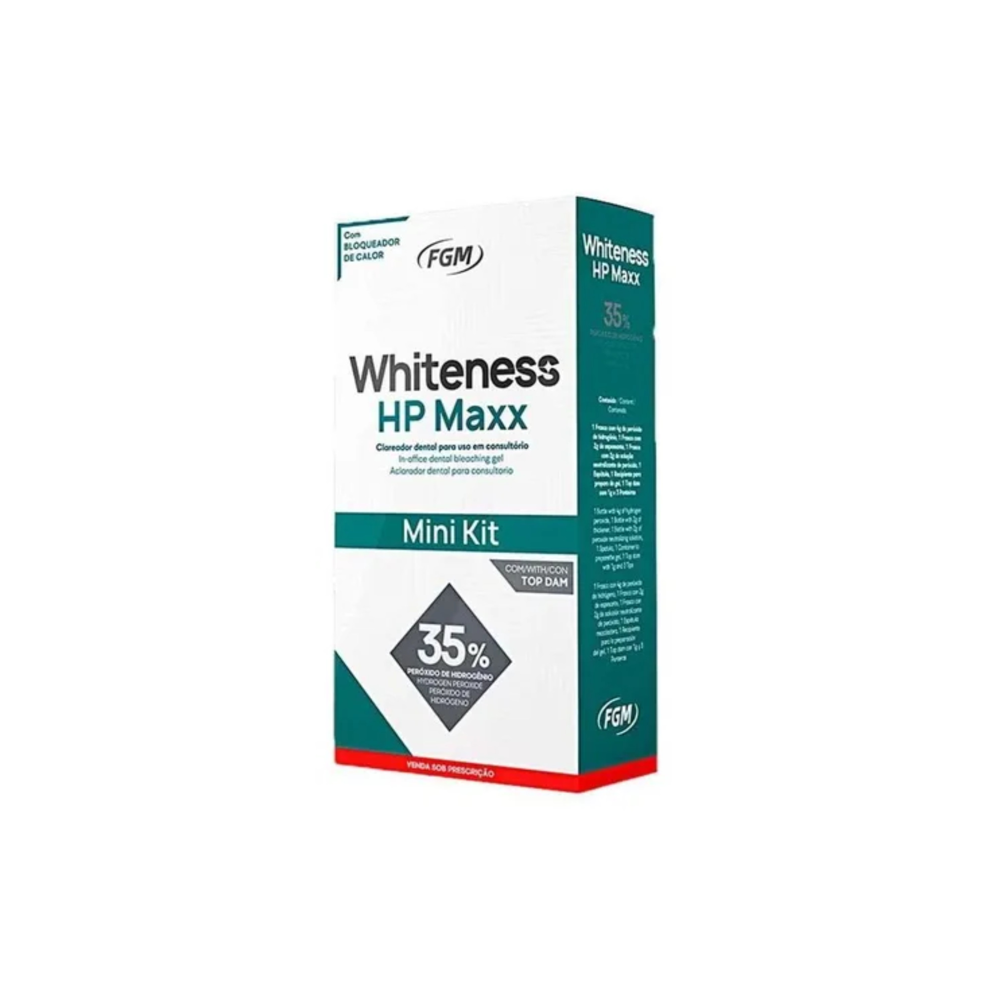 Bộ Kit tẩy trắng răng Whiteness HP Maxx 35% | FGM Brazil