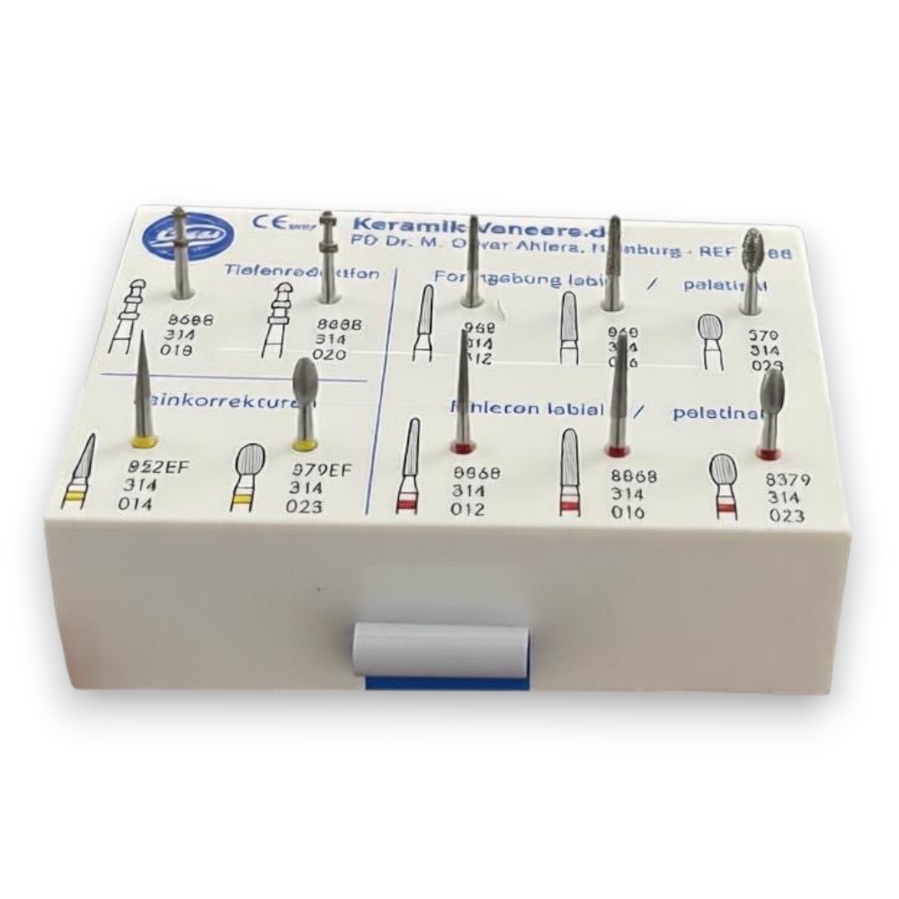 Bộ mũi khoan mài cùi veneer 4388 | Komet Đức