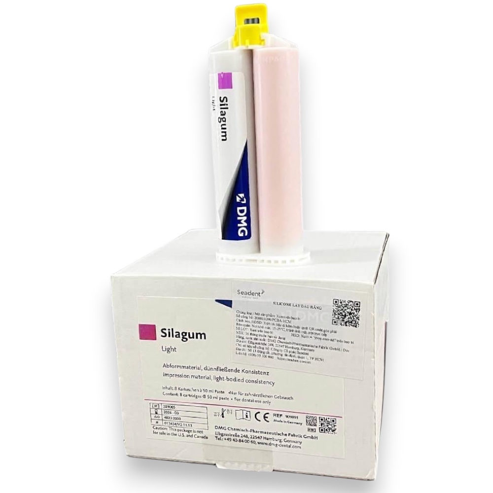 Cao su lỏng Silagum Light AM | DMG Đức - Trộn Súng