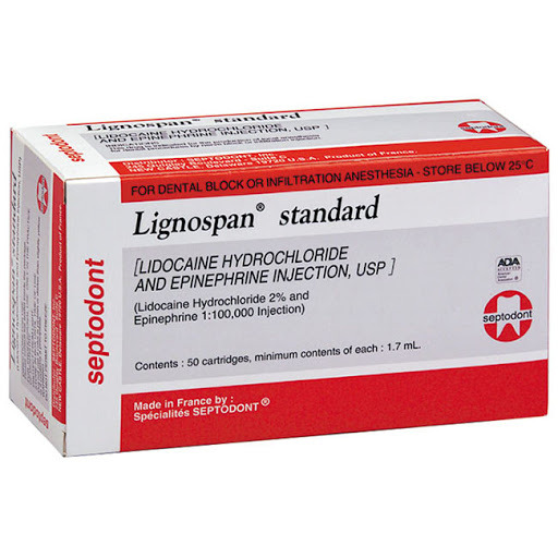 Thuốc Tê Đỏ Lignospan Standard | Septodont Pháp