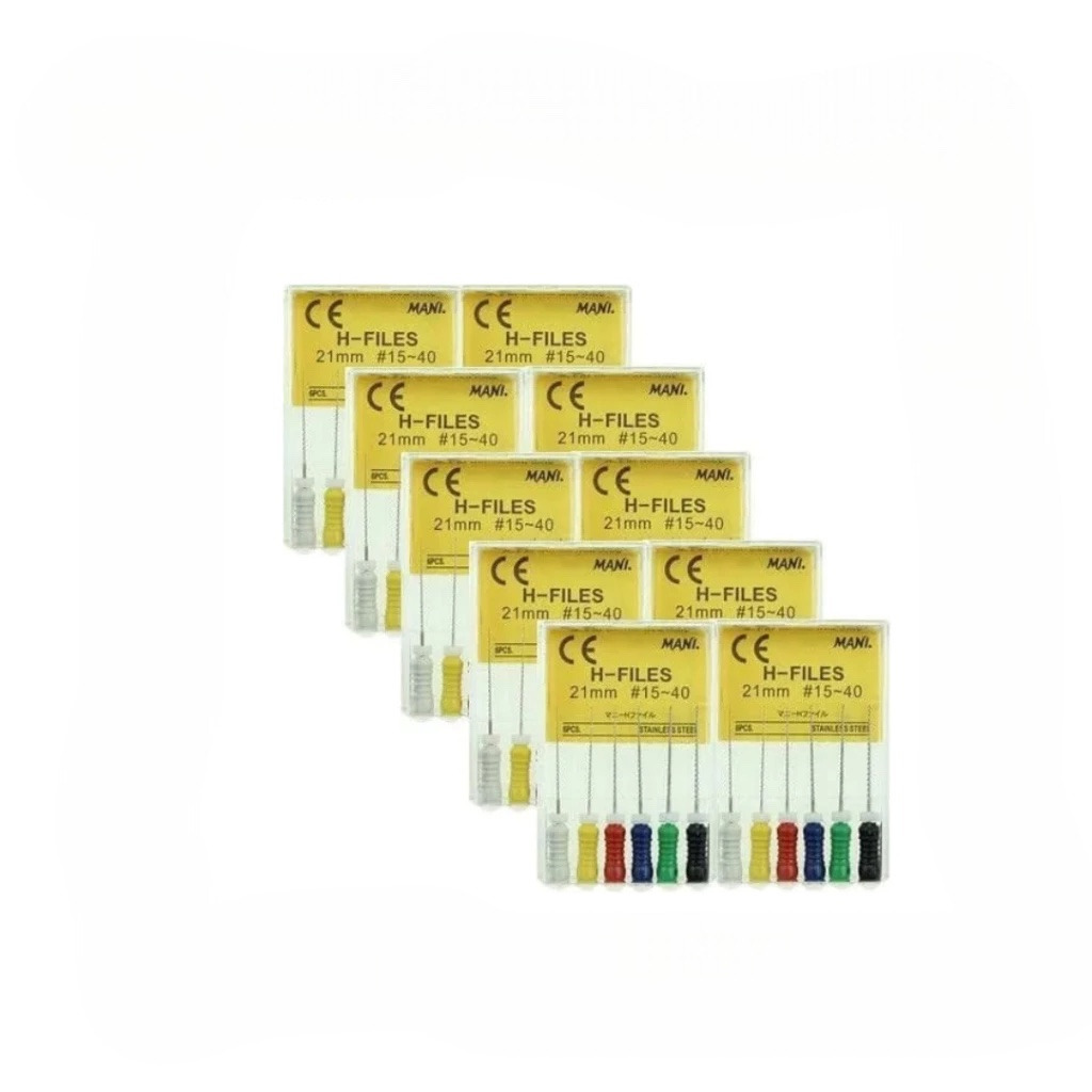 Trâm tay dũa ống tủy hình tròn H Files | Mani Nhật Bản