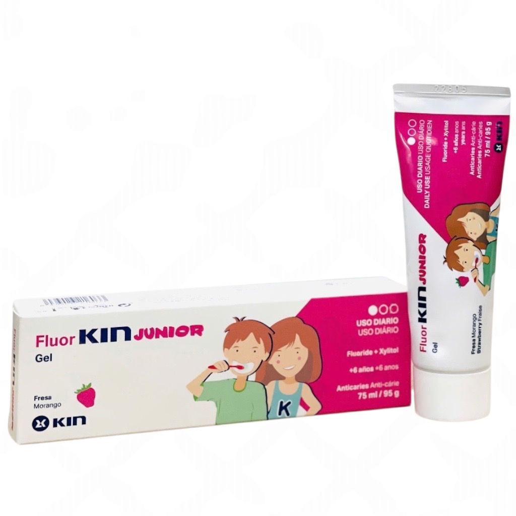 Kem đánh răng FluorKin Junior Gel | KIN Tây Ban Nha