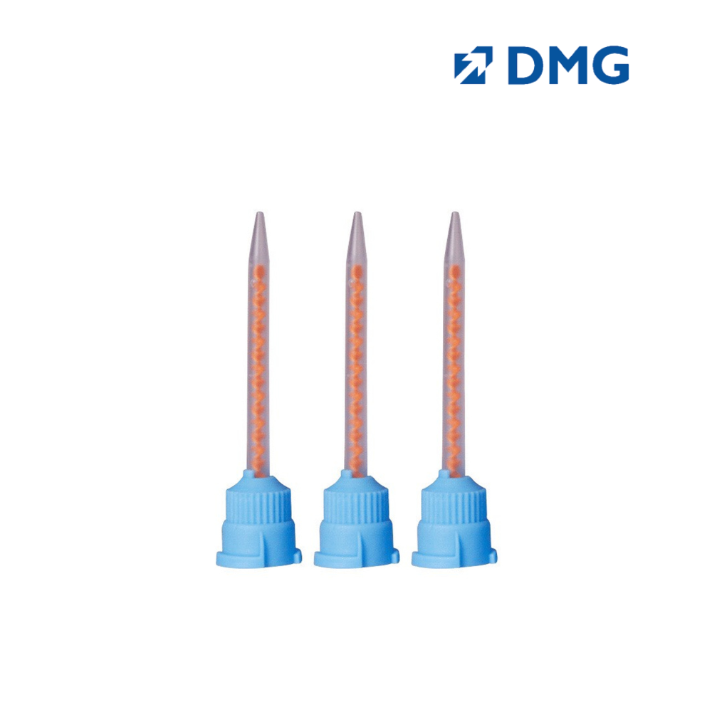 Đầu bơm đầu trộn cao su lấy dấu