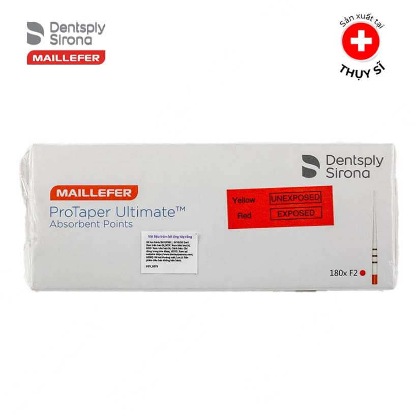 Côn giấy nội nha PAPER POINTS PROTAPER ULTIMATE Maillefer Dentsply Mỹ