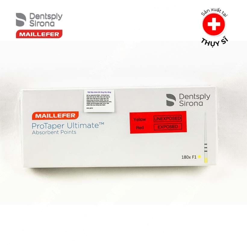 Côn giấy nội nha PAPER POINTS PROTAPER ULTIMATE Maillefer Dentsply Mỹ