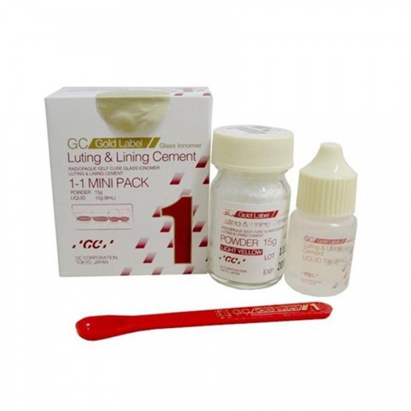 Xi măng gắn răng GC Fuji 1 Mini pack | GC Nhật Bản