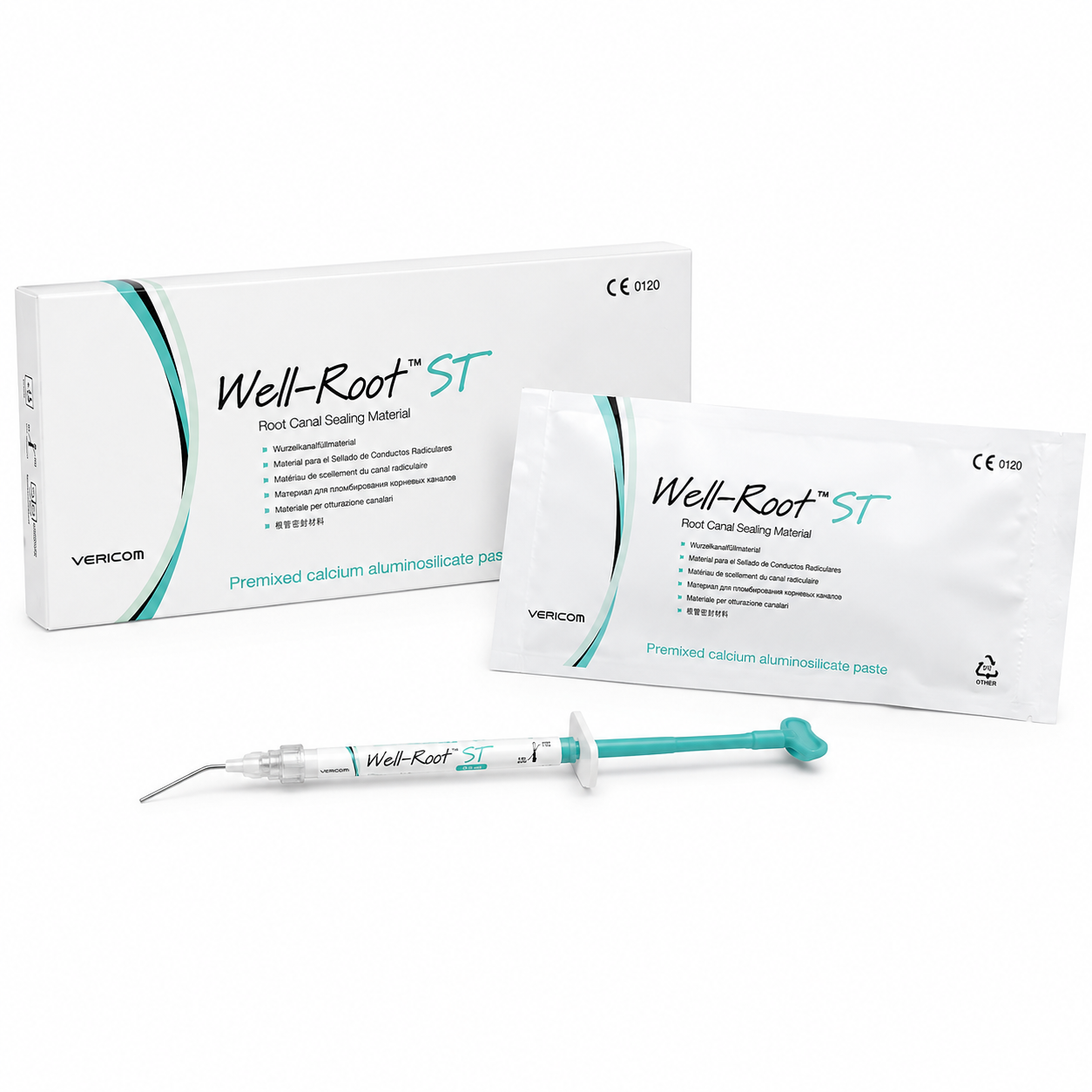 Xi măng trám bít ống tủy trộn sẵn Well Root ST - Vericom
