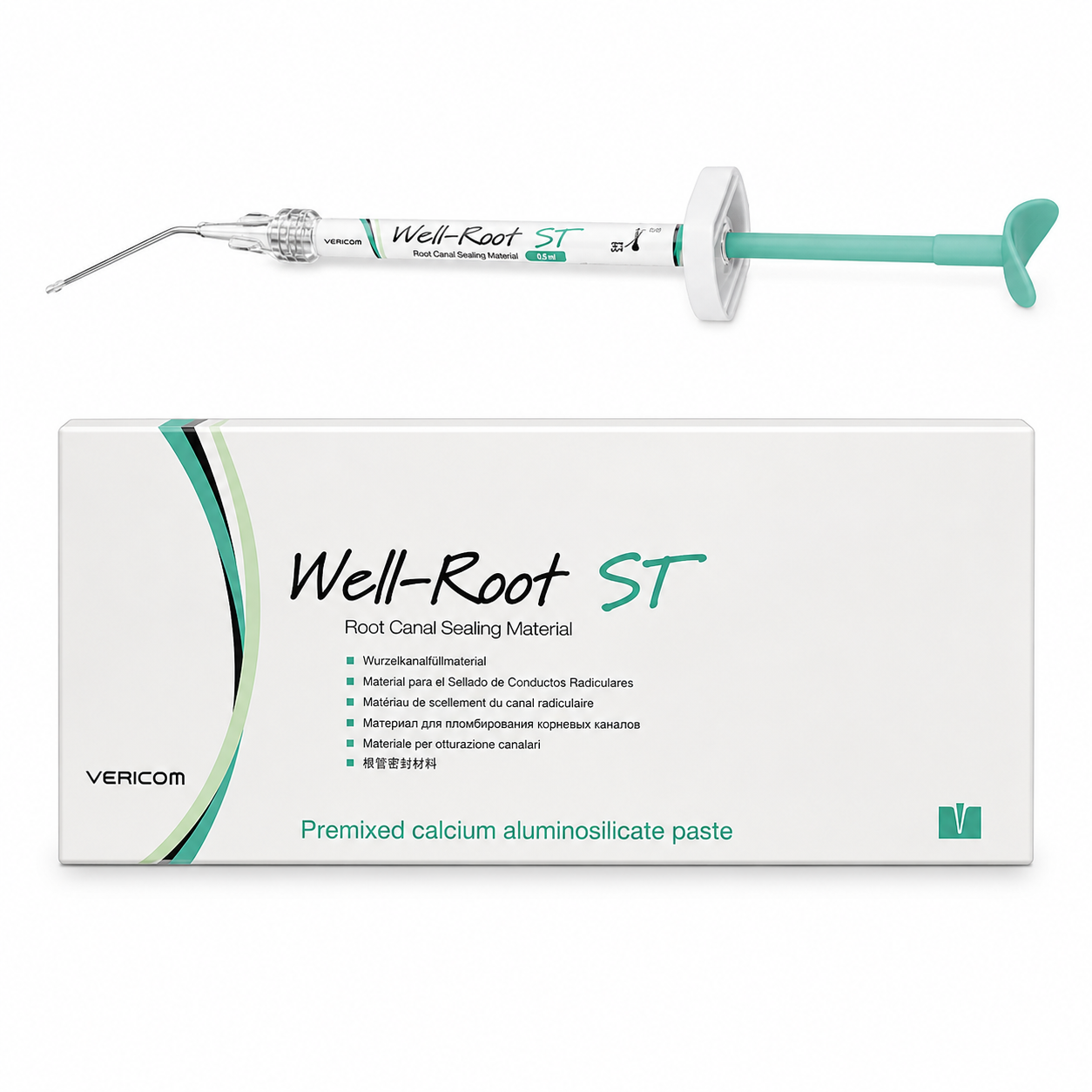 Xi măng trám bít ống tủy trộn sẵn Well Root ST - Vericom