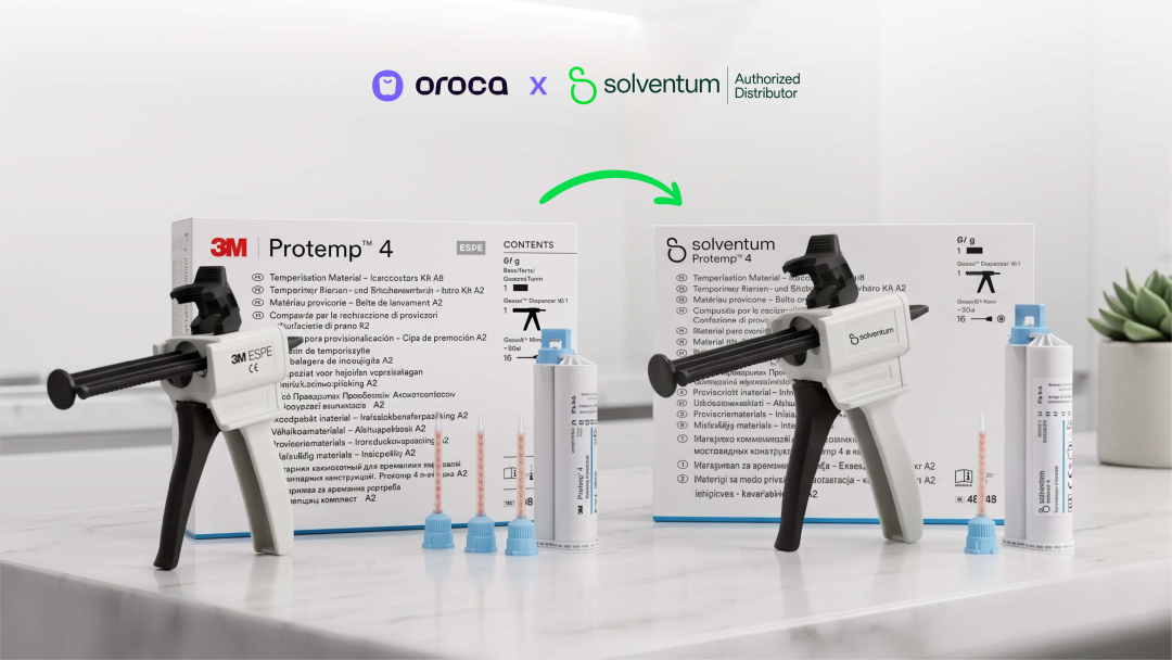 Thông báo về việc chuyển đổi thương hiệu từ 3M sang Solventum – Solventum ™ Protemp™ 4