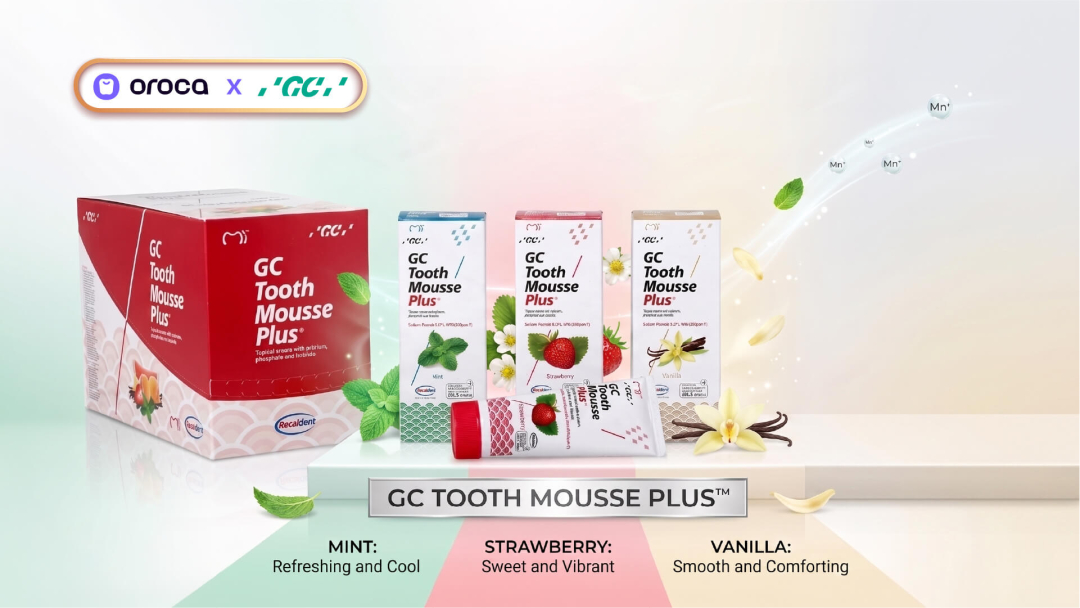 GC Tooth Mousse Plus™: Giải Pháp Tái Khoáng & Triệt Tiêu Ê Buốt Cho Phòng Khám