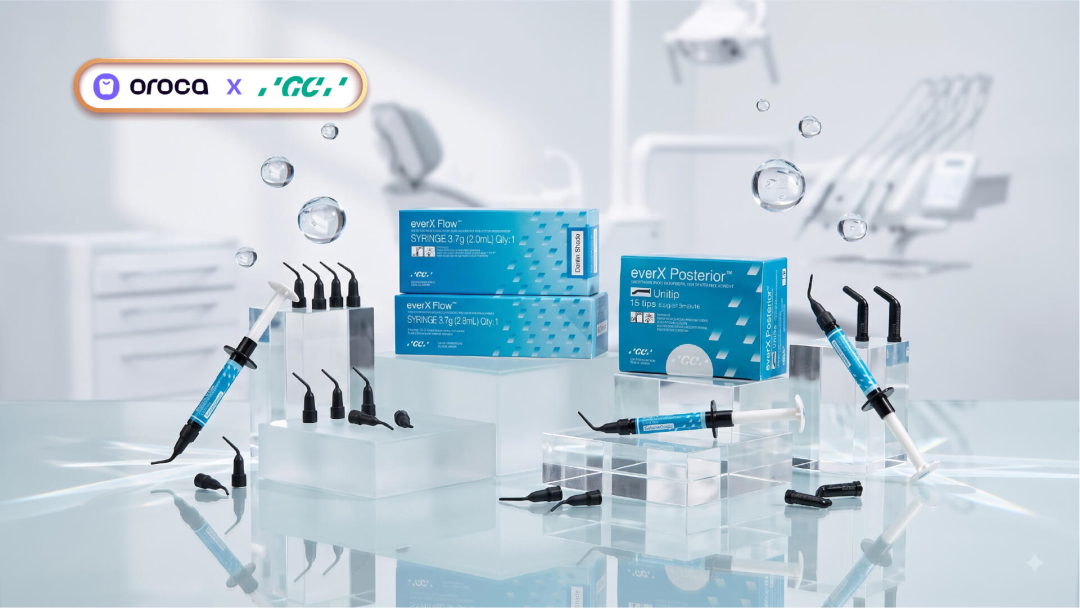 GC everX Flow & Posterior: Bộ Đôi Composite Sợi Gia Cố Ngà Răng, Tái Tạo Cùi Không Chốt