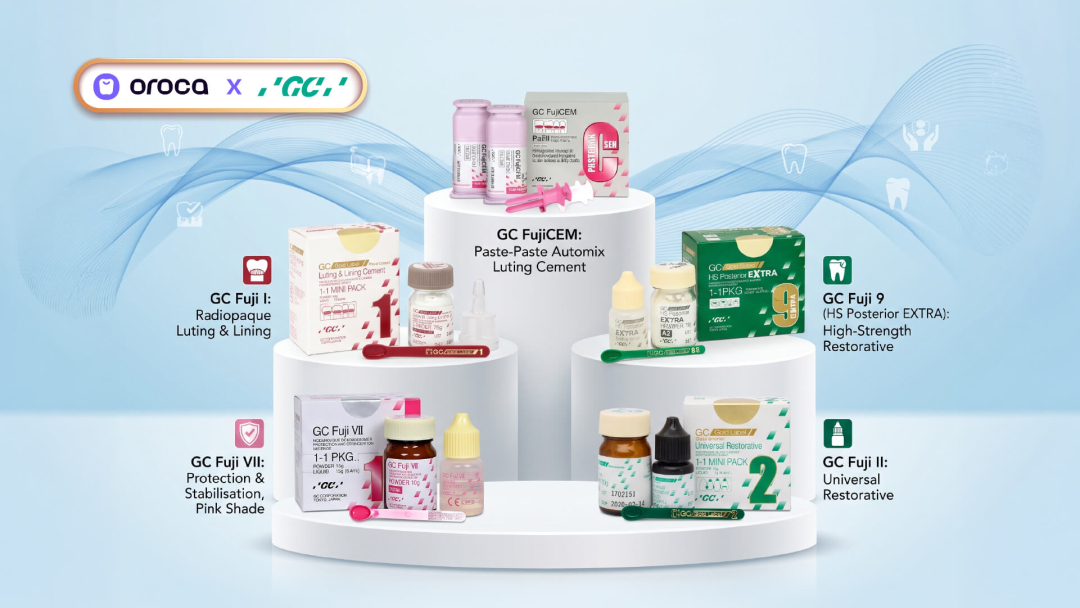 Phân Tích 5 Dòng Xi Măng Trám & Dán Gắn GC Dental
