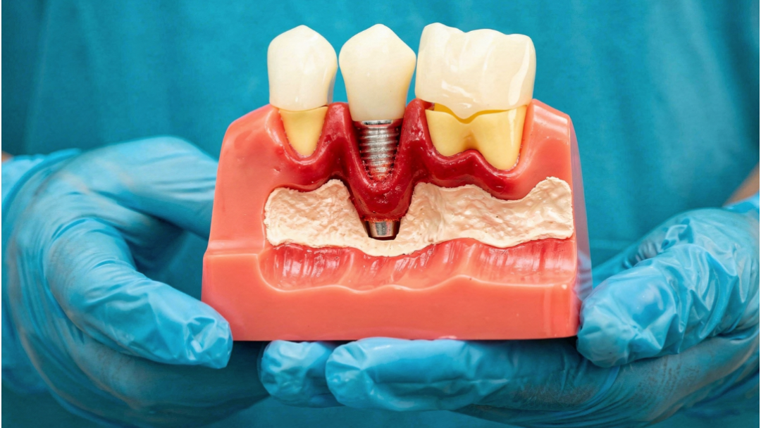 Viêm quanh Implant (Peri-implantitis): Làm sạch bề mặt Implant bằng gì là an toàn?